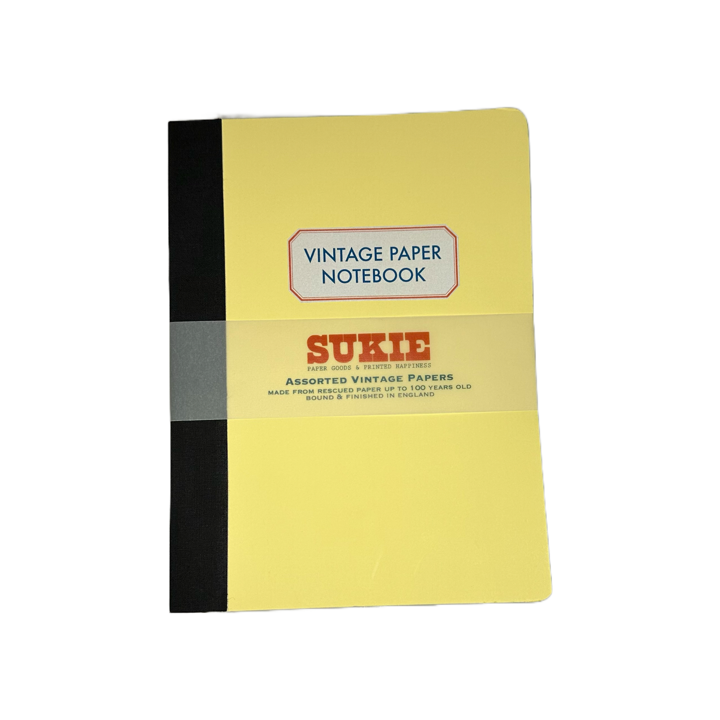 Notebook; Vintage Paper By Sukie (Assorted Colours)