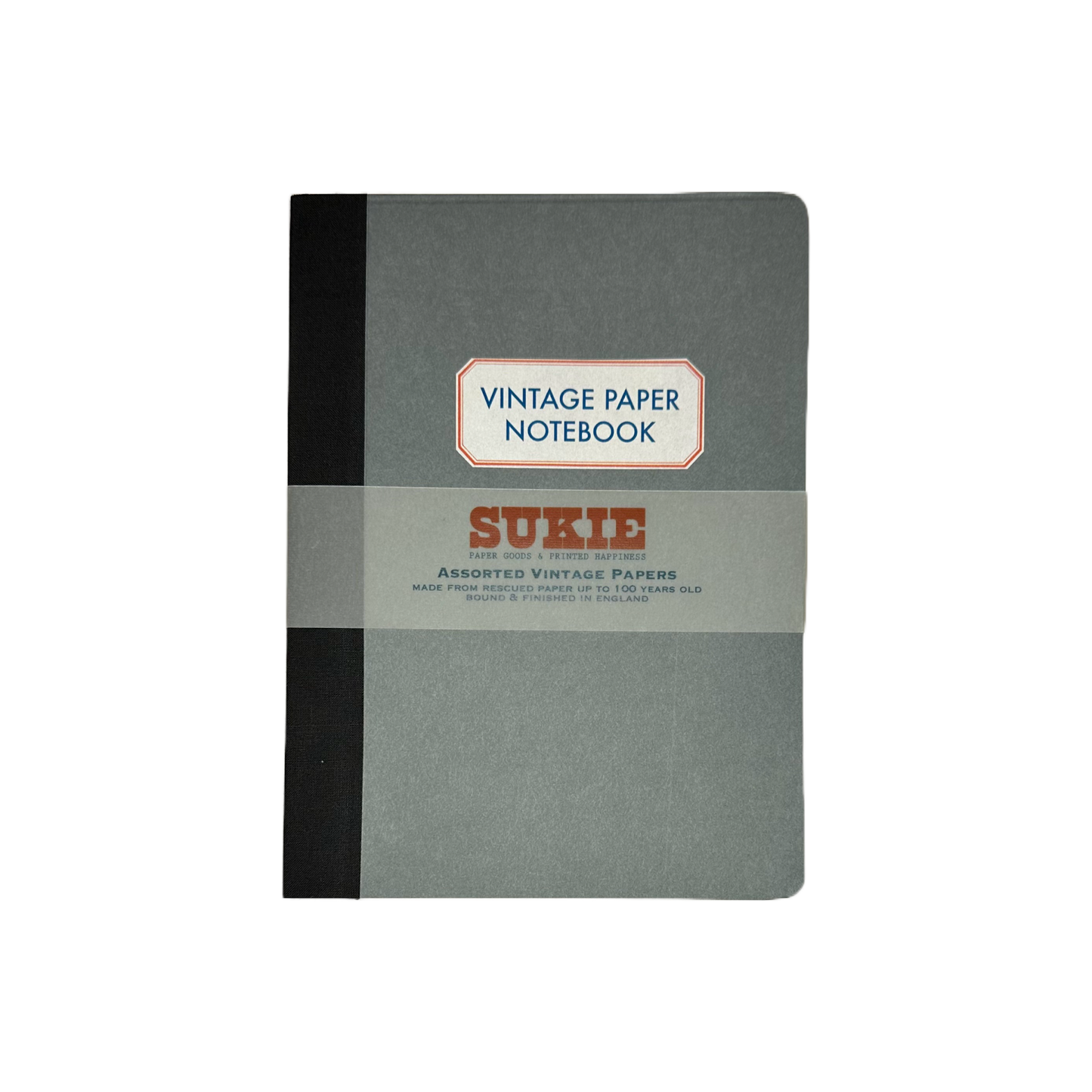 Notebook; Vintage Paper By Sukie (Assorted Colours)