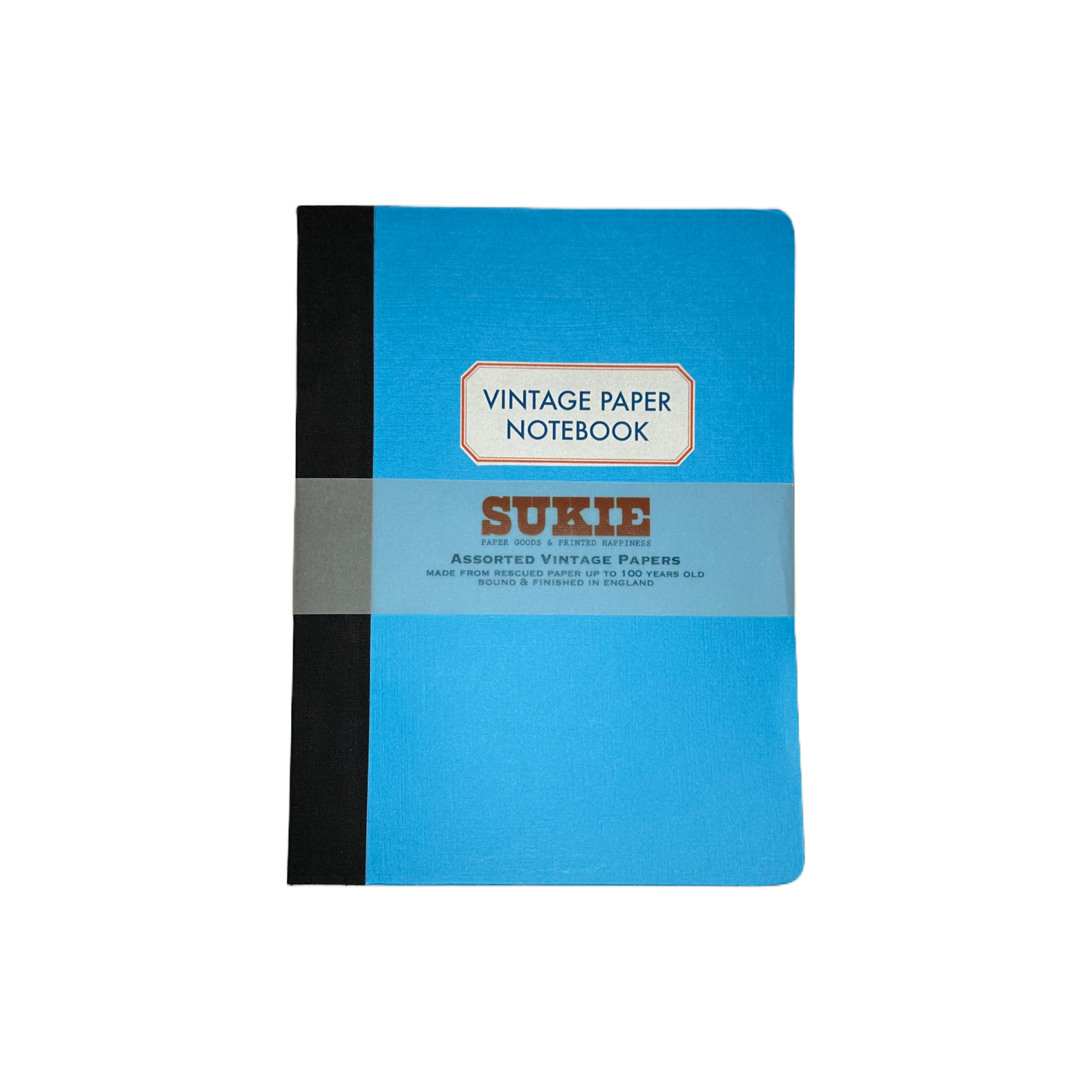 Notebook; Vintage Paper By Sukie (Assorted Colours)