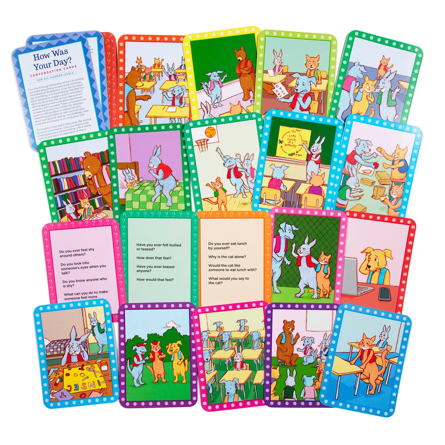Eeboo Conversation Cards; How Was Your Day?