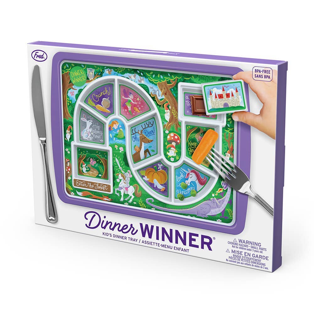 Dinner Winner; Enchanted Forest Kids (Tray / Plate)