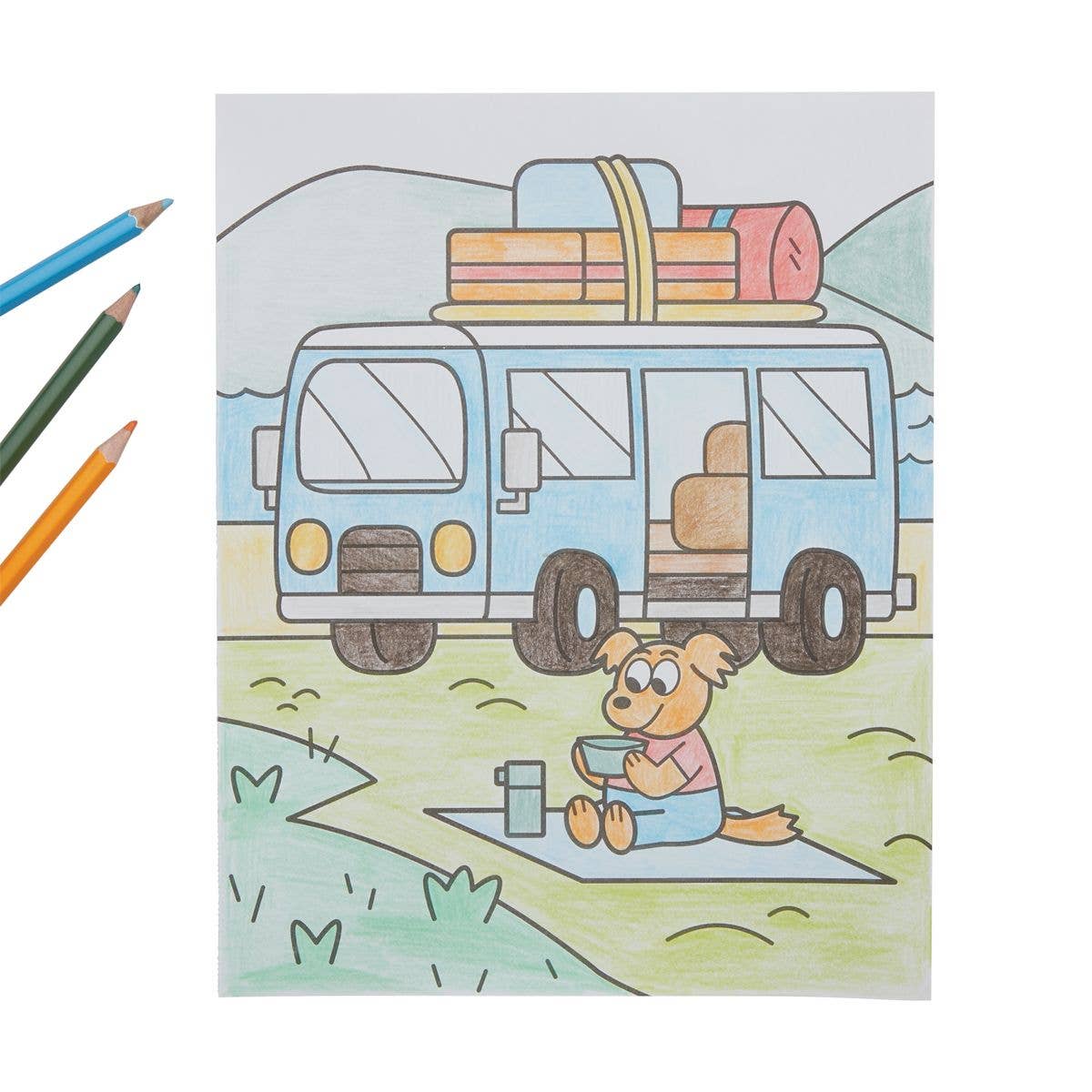 Ooly Color-In' Book: Movin' & Shakin'