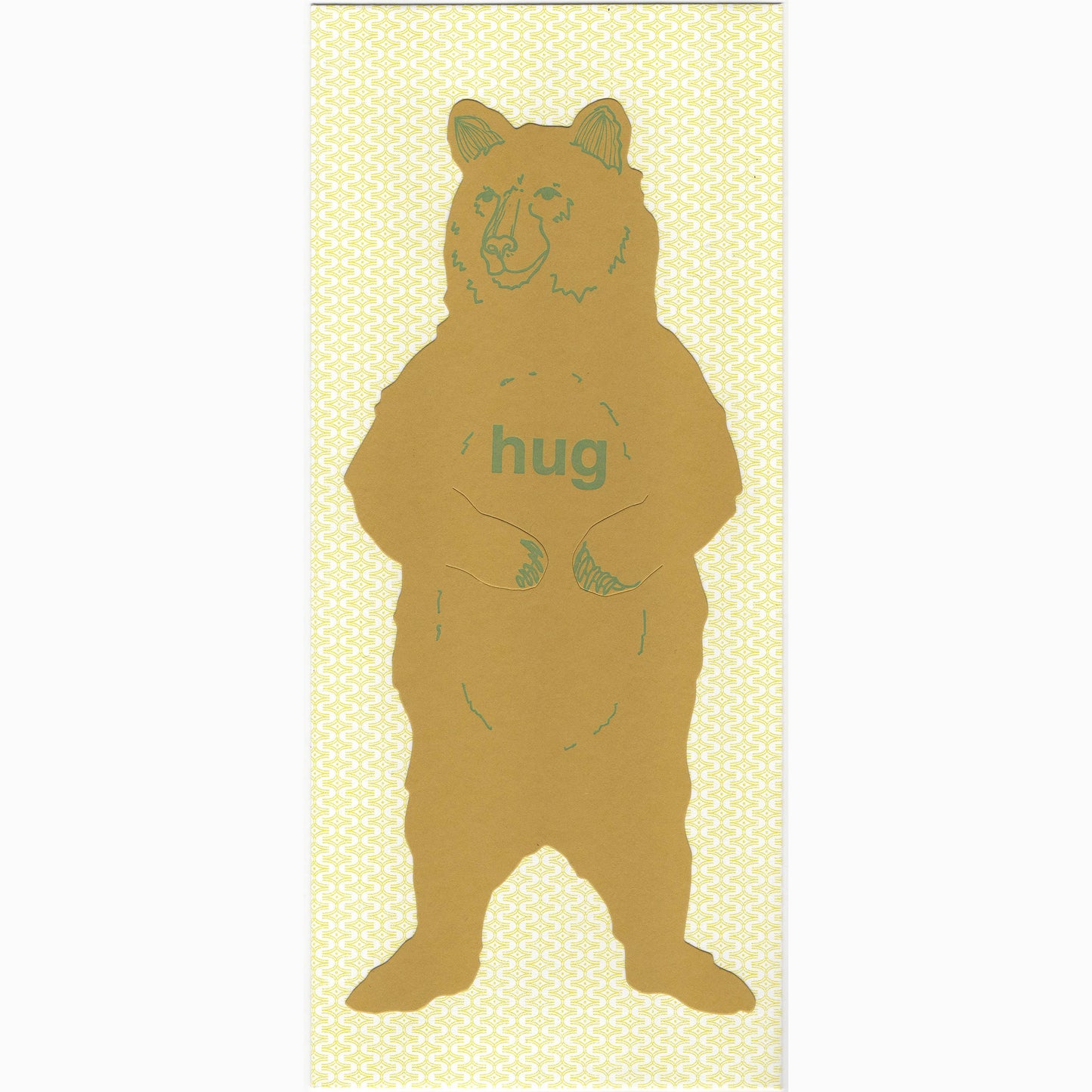 Gift Card Holder; Grizzly Bear Hug