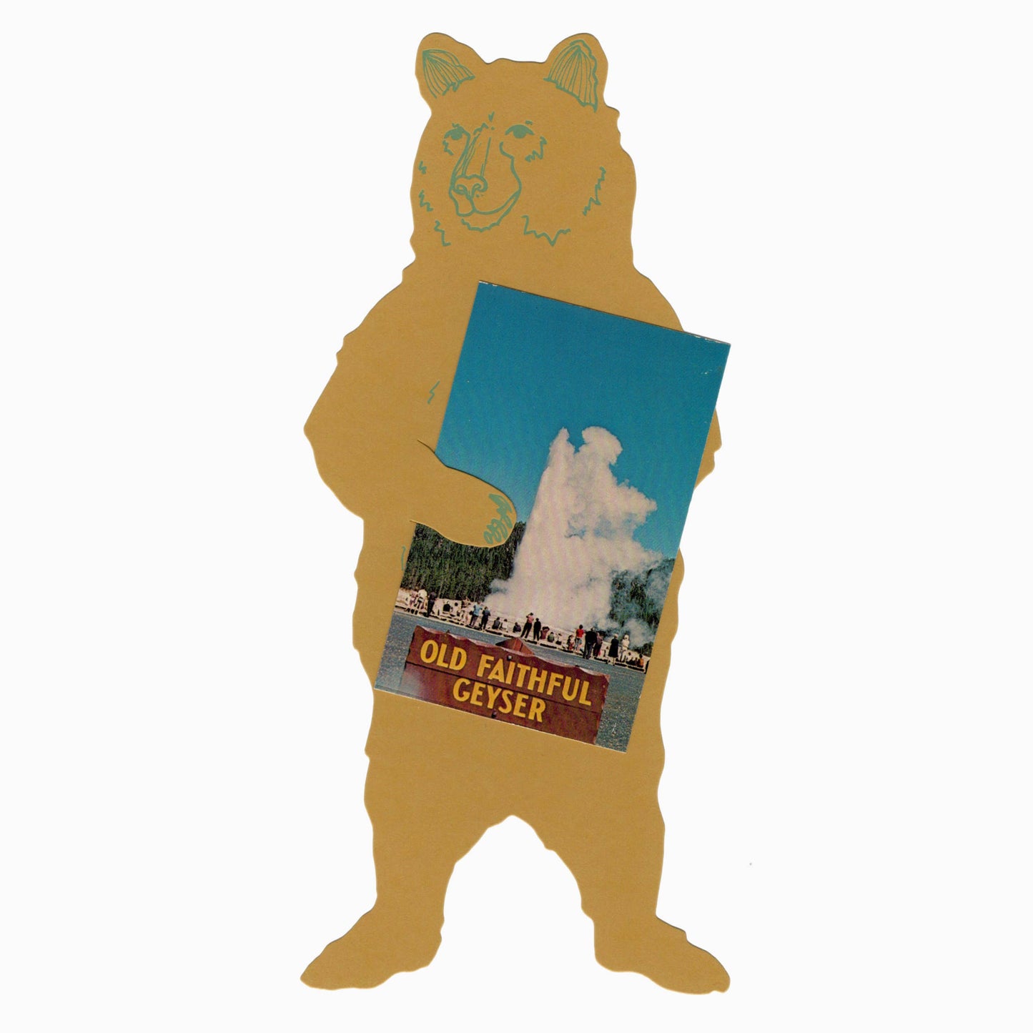 Gift Card Holder; Grizzly Bear Hug
