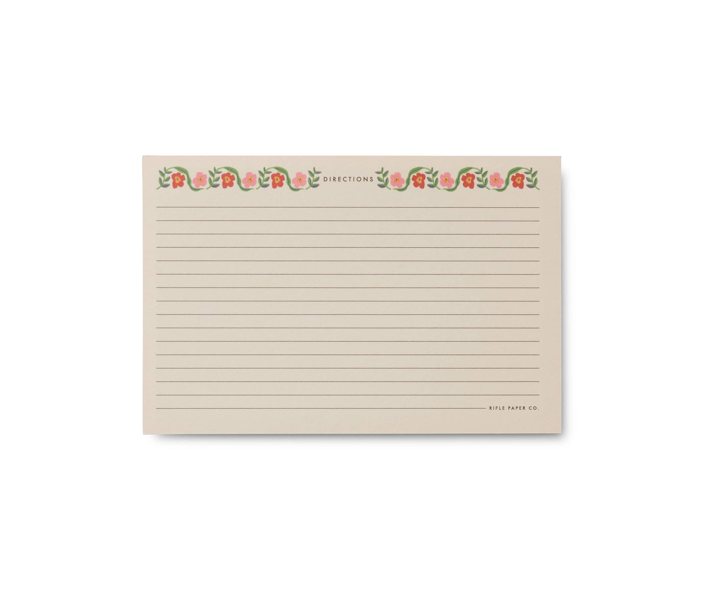 Rifle Paper Co. Recipe Cards; Cherry Farm (Pack Of 12)