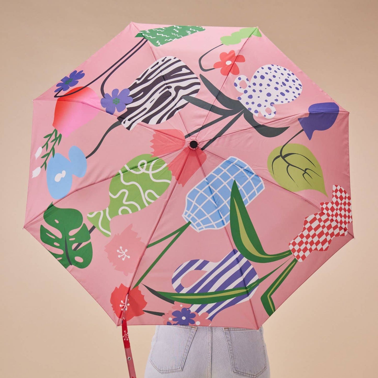 Original Duckhead Compact Duck Umbrella; Vases (Pink, Eco Friendly, Upcycled)