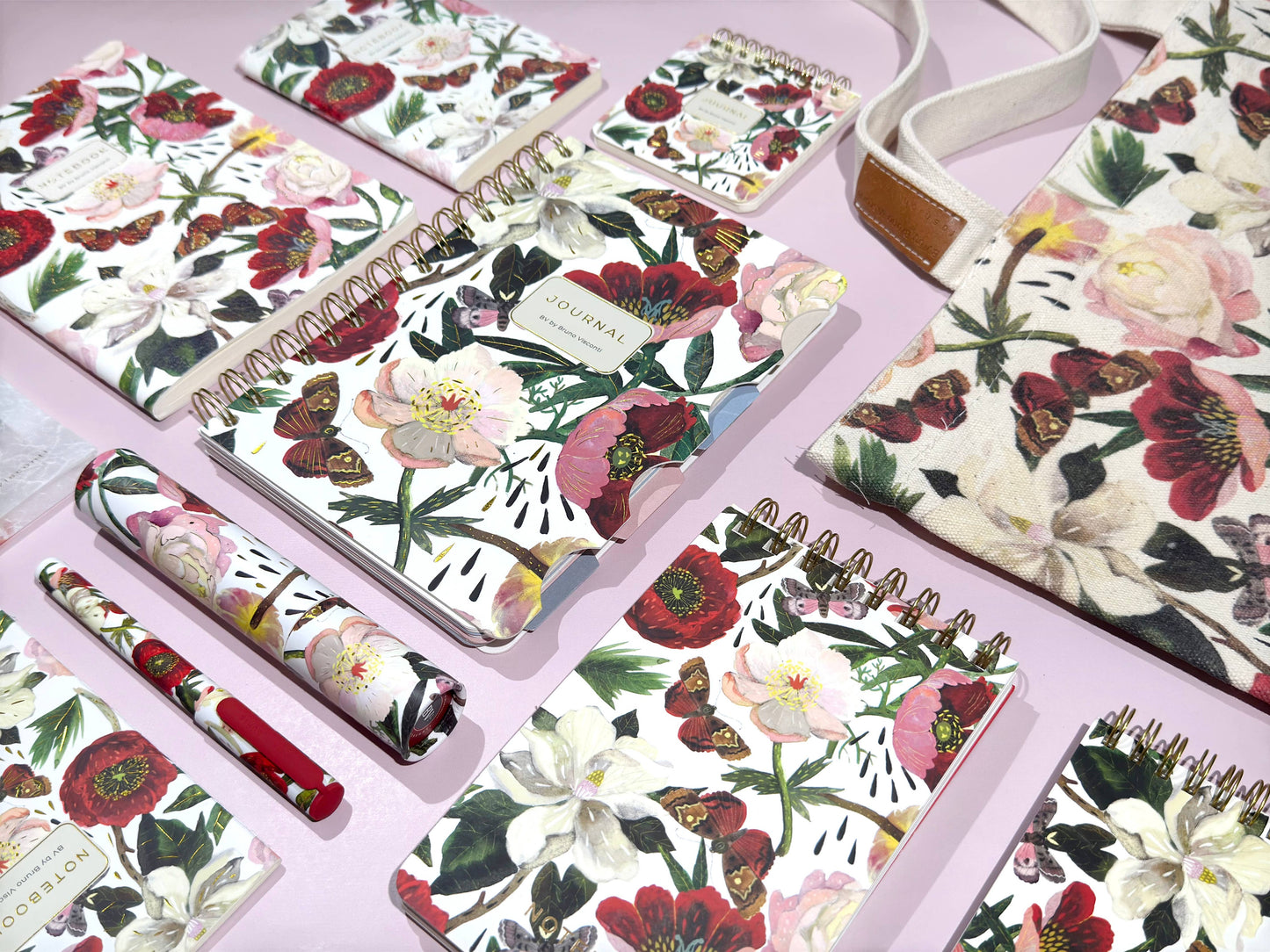 Ballpoint Pens; DreamWrite Bloom Flora Series (3 Designs)