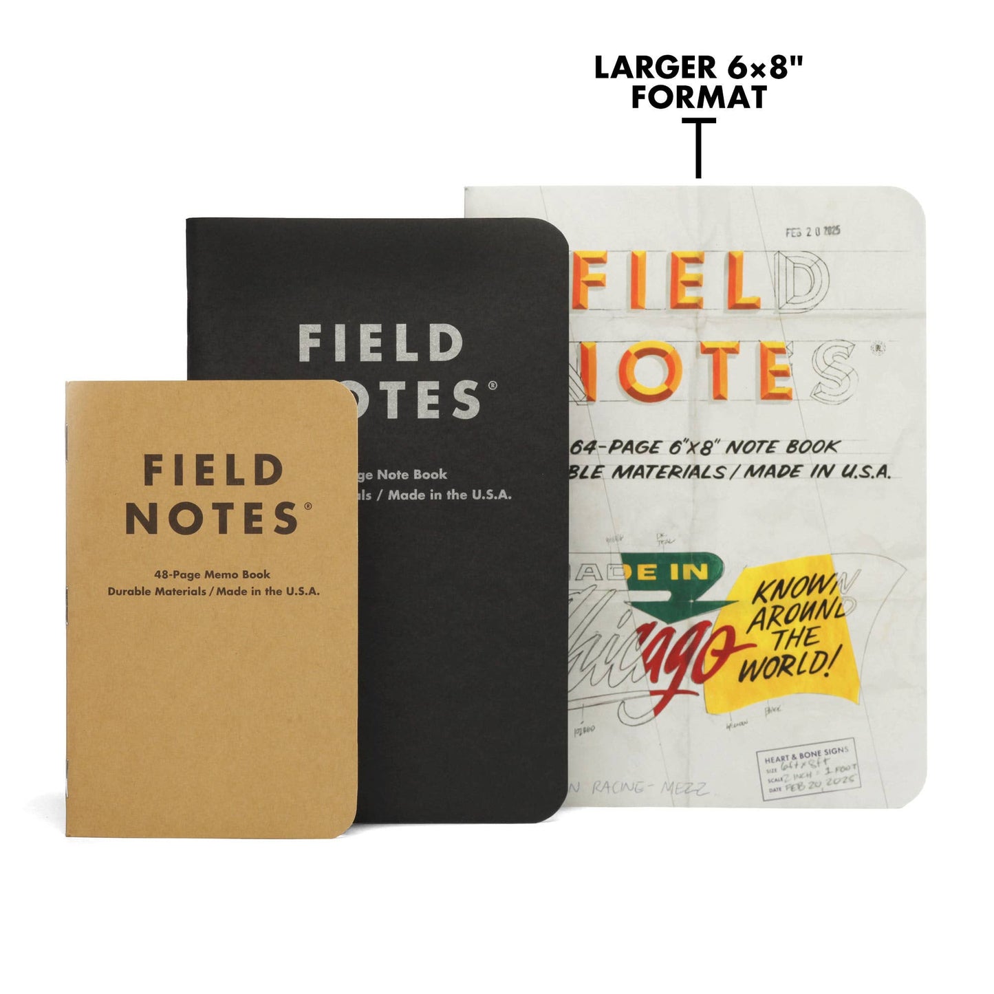Field Notes; The Chicago Look (2-Pack)