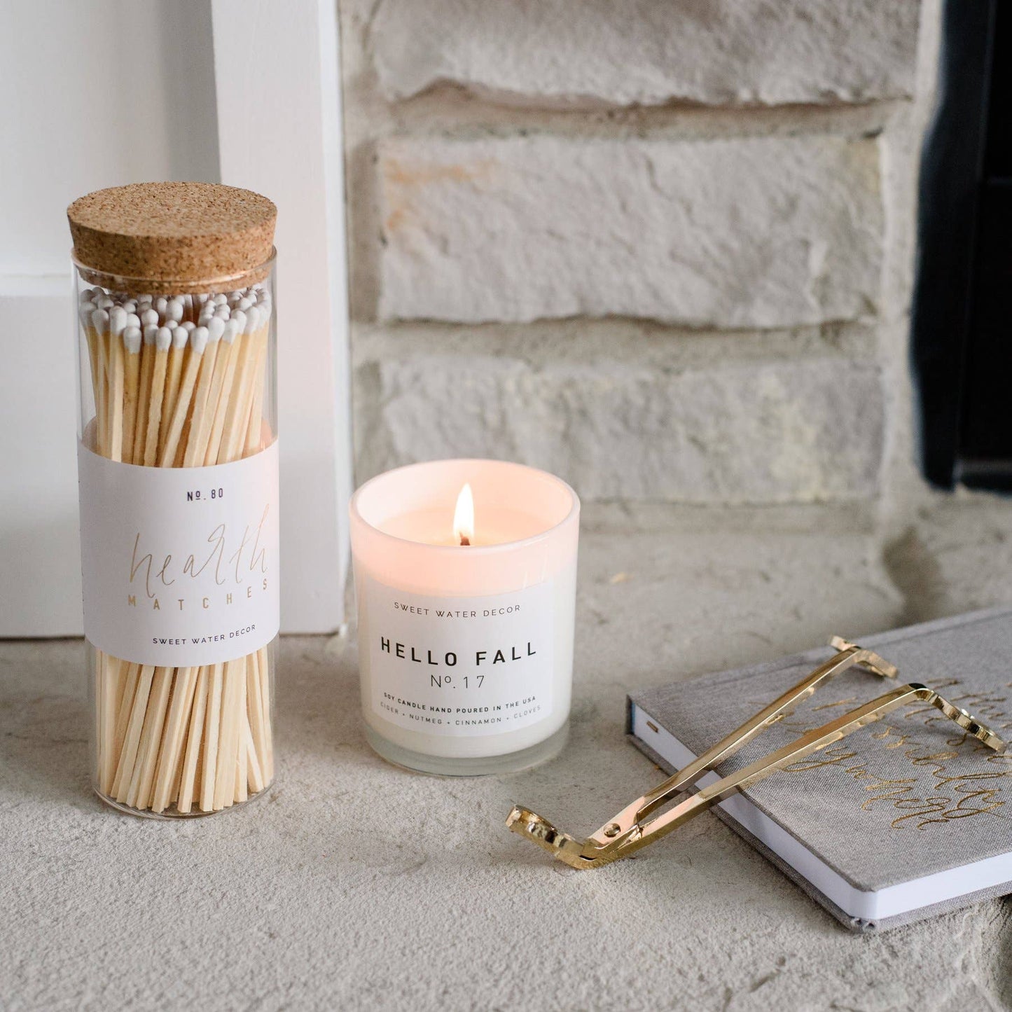 Gold Candle Care Kit By Sweet Water Decor