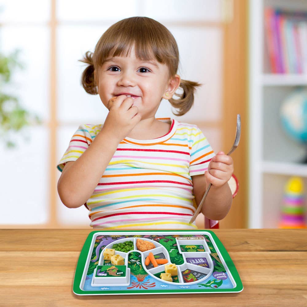 Dinner Winner; Dinosaur Kids (Tray / Plate)