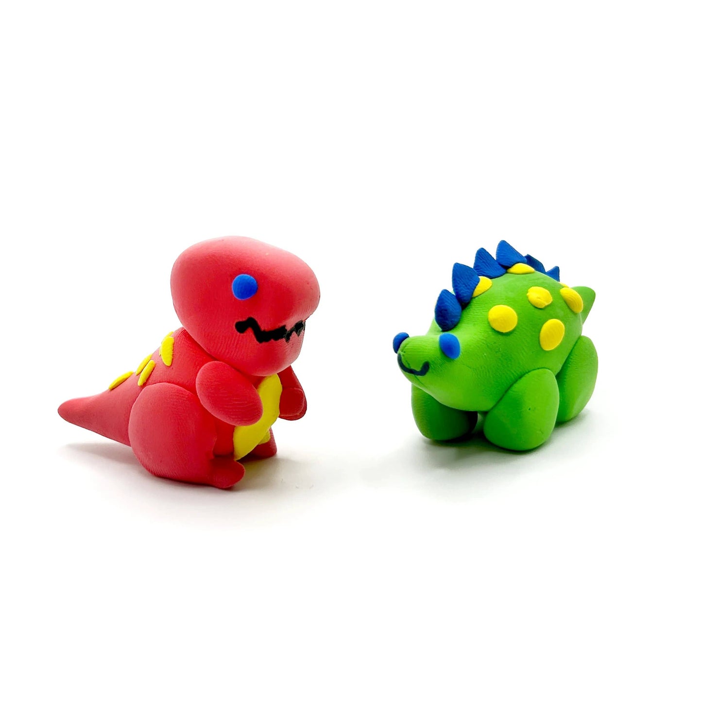 Ooly Creatibles D.I.Y. Air-Dry Clay Kit; Dino BFFs (Set of 4)