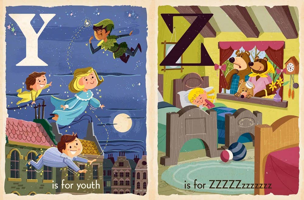 Alphabet Board Book; F is for Fairy Tale