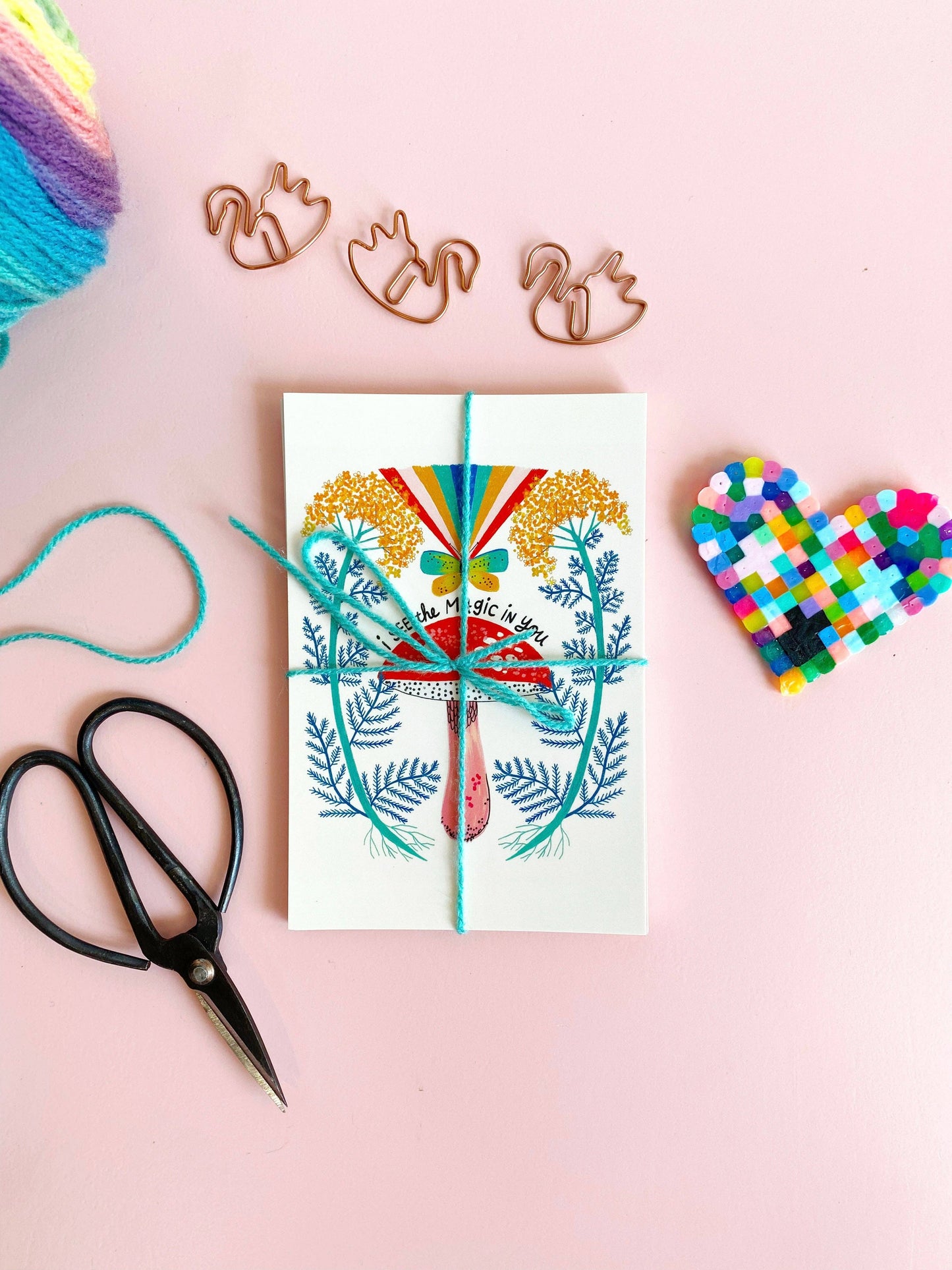 Postcard Set; Mushrooms (10 postcards) By Dream Folk Studio