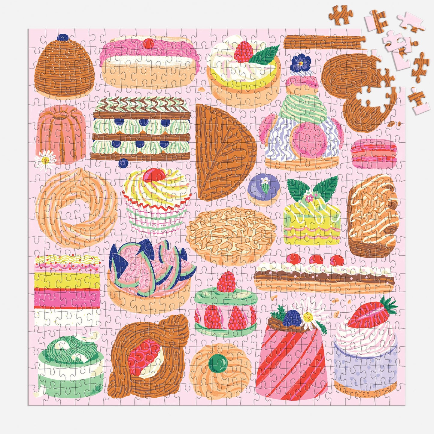 Jigsaw Puzzle; Sweet Confections (500 Piece Square Puzzle)
