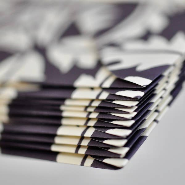 Patterned Envelopes (Packet of Ten); Dandelion Navy