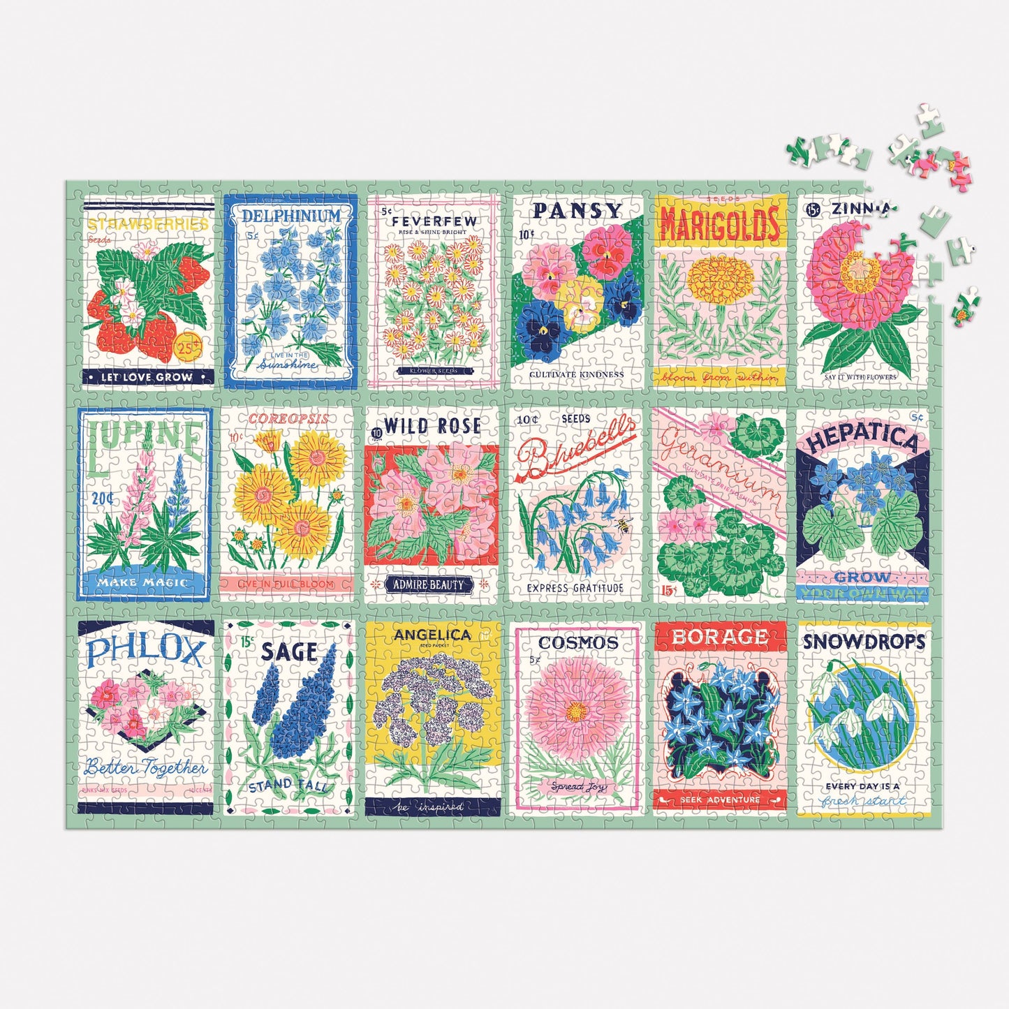 Jigsaw Puzzle; Ever Upward Grow Your Own Way (1000 Piece)