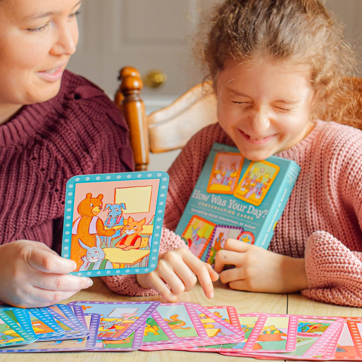 Eeboo Conversation Cards; How Was Your Day?