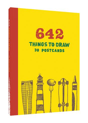 642 Things to Draw: 30 Postcards (Postcard Book)