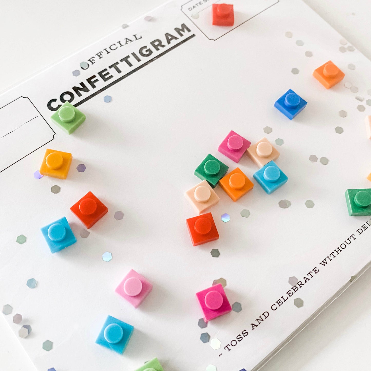 Confettigram; Bricks Birthday / Everyday Card