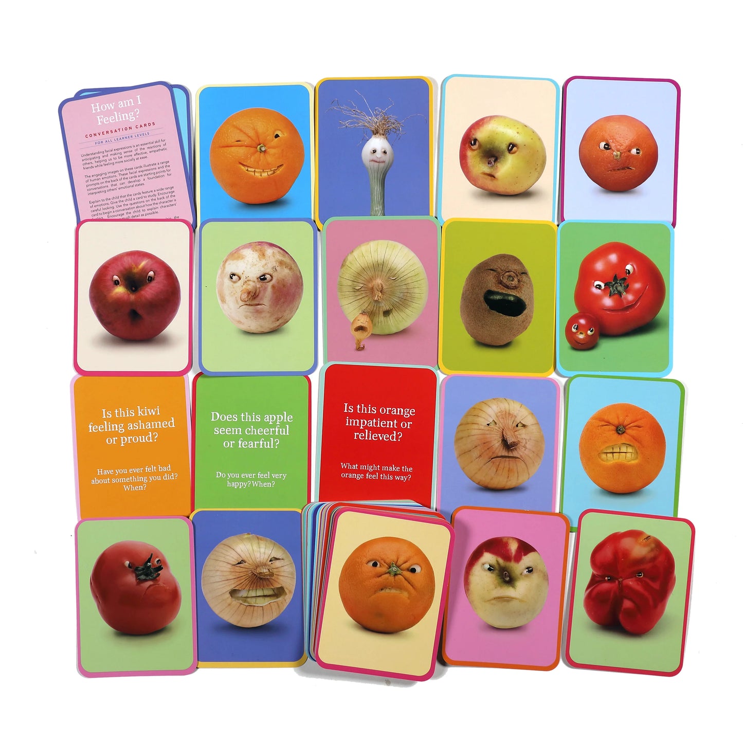 Eeboo Conversation Cards; How Am I Feeling?