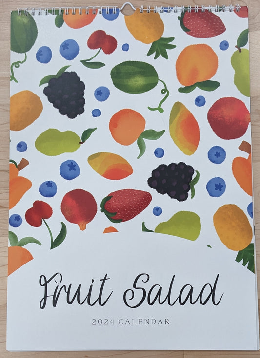 2024 Hanging Calendar; Fruit Salad