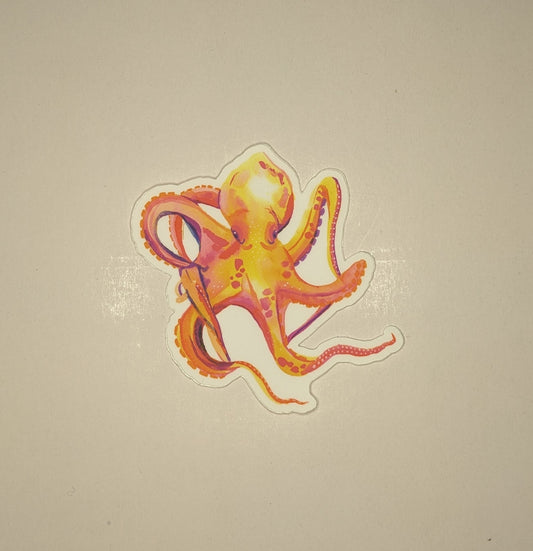 Made By Shellie Sticker Octopus