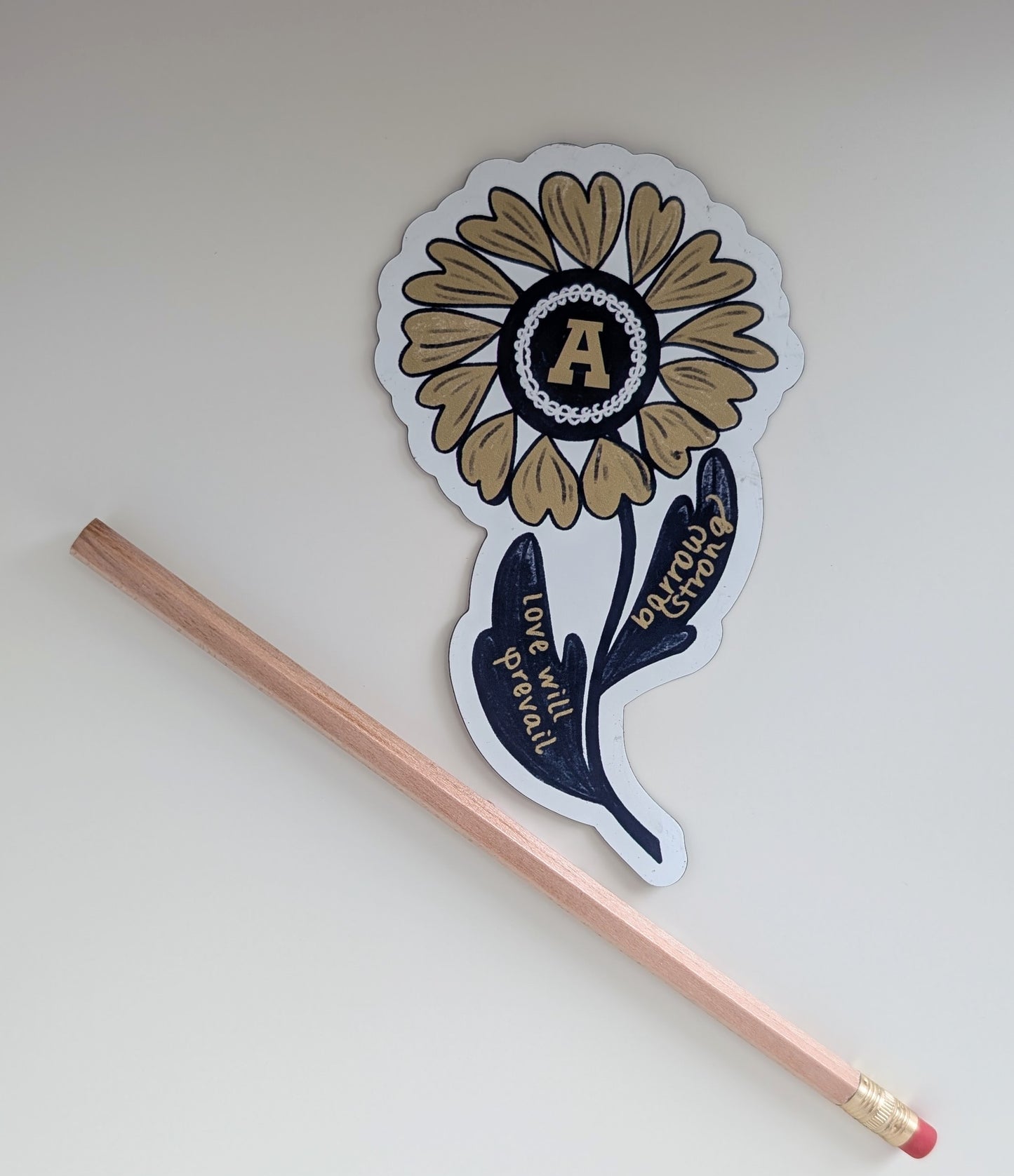 Apalachee Car Magnet; Flower