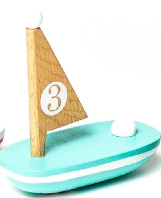 Lil Wooden Sailboat