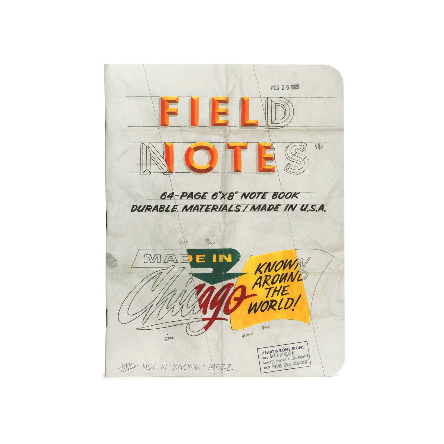 Field Notes; The Chicago Look (2-Pack)