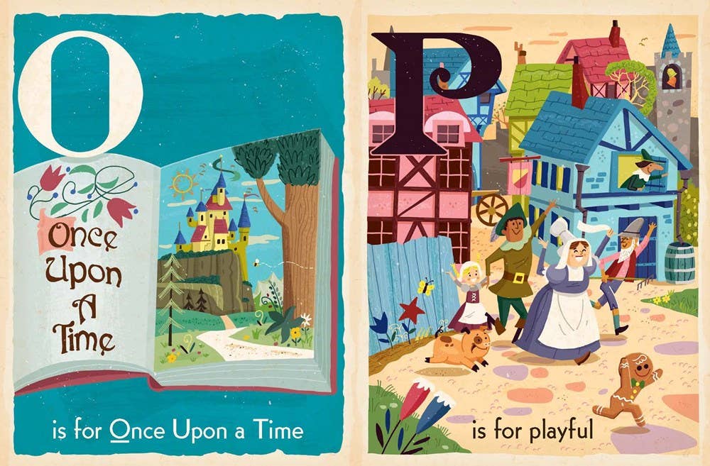 Alphabet Board Book; F is for Fairy Tale