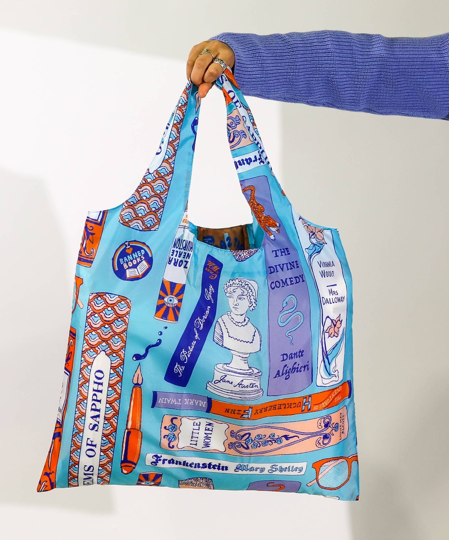 Art Sack; Bibliophile Tote (Reusable, Eco-Friendly)
