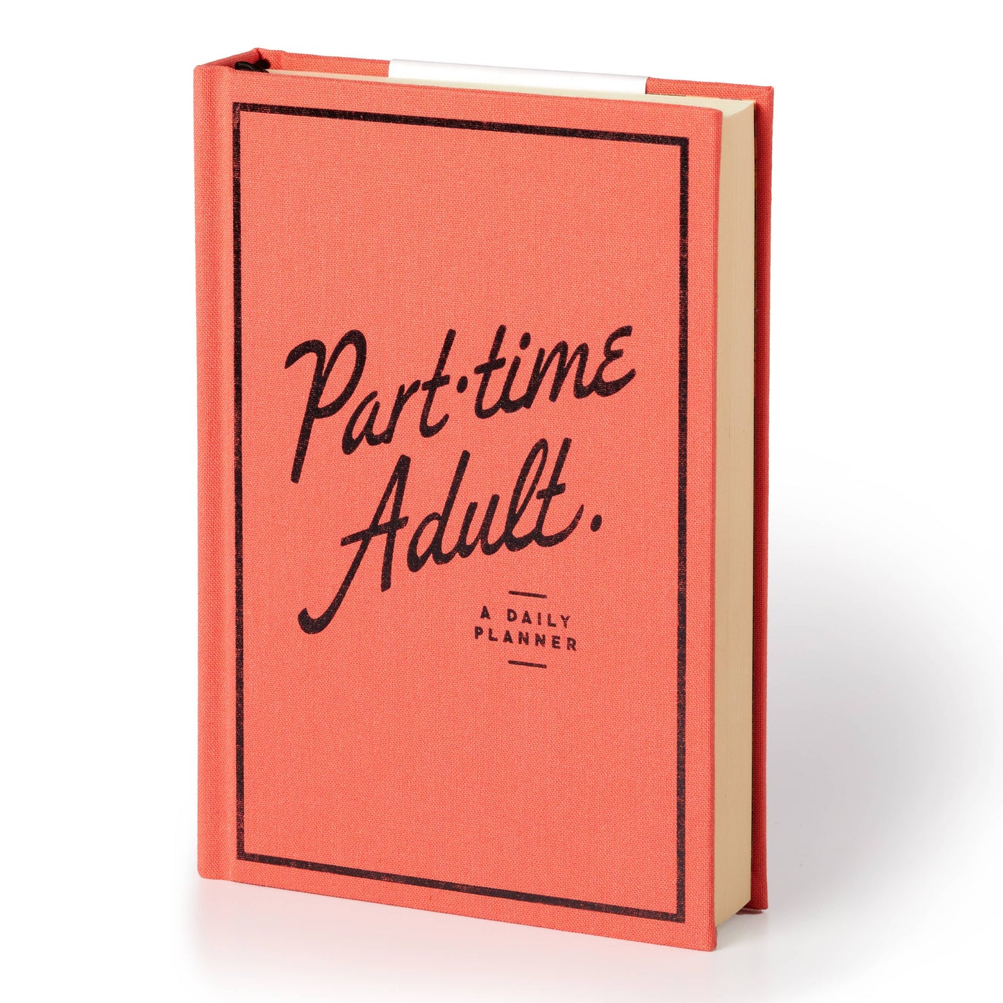 Undated Daily Planner; Part-Time Adult