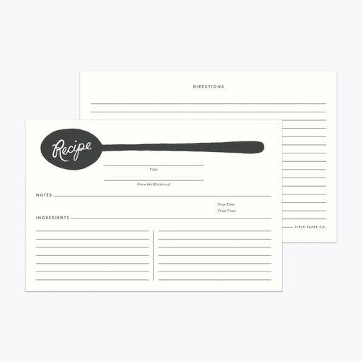 Rifle Paper Co. Tin Recipe Box; Strawberry Fields