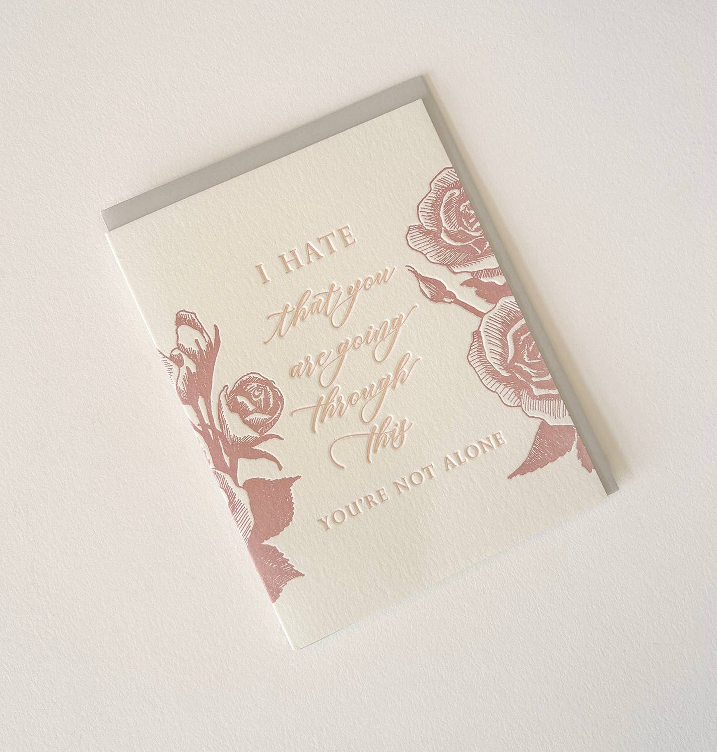 Sympathy Card; I Hate That You're Going Through This