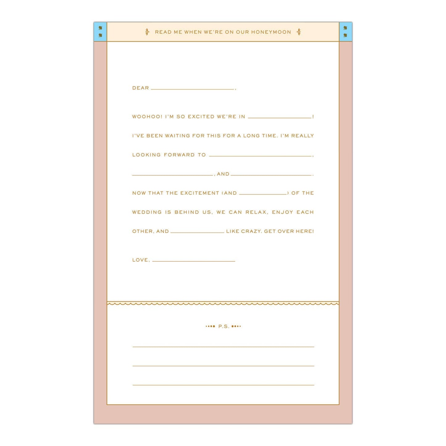 Read Me When Box; Letters to You Before Our Wedding (9 Cards+Envelopes)