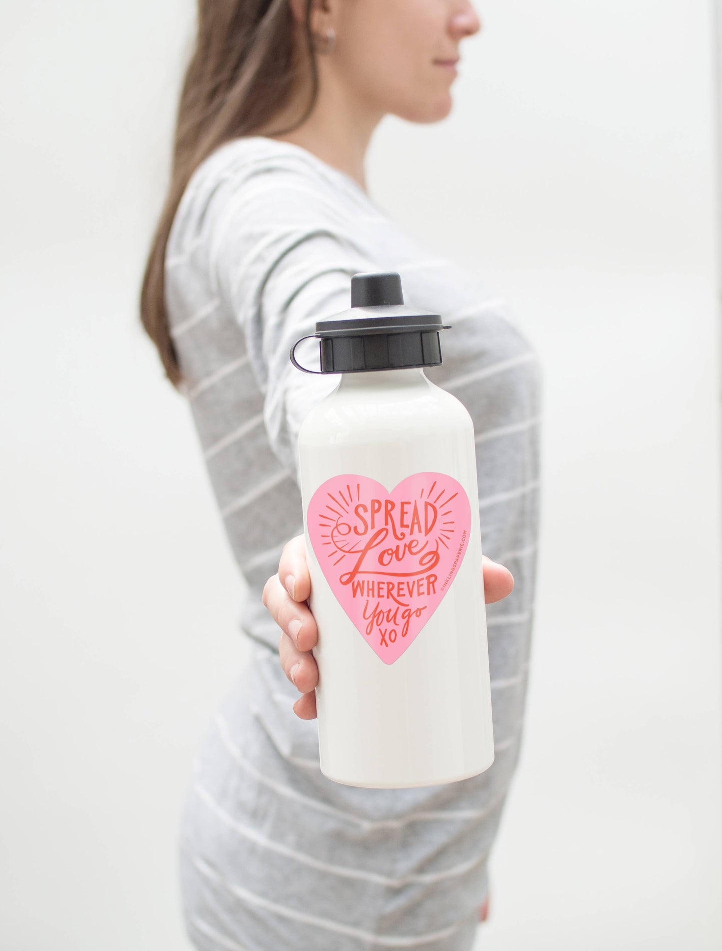Vinyl Sticker; Spread Love