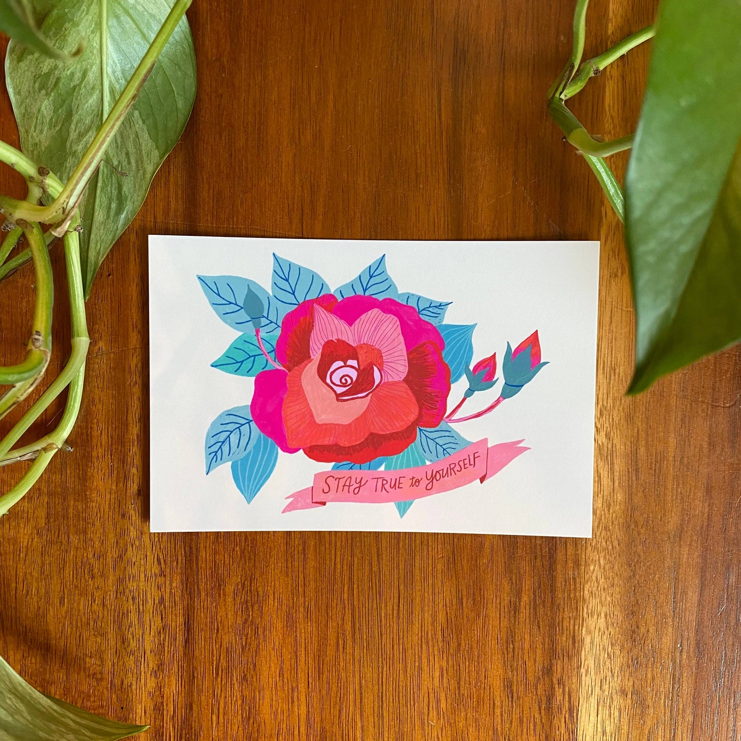 Postcard Set; Positive Affirmations (10 postcards) By Dream Folk Studio