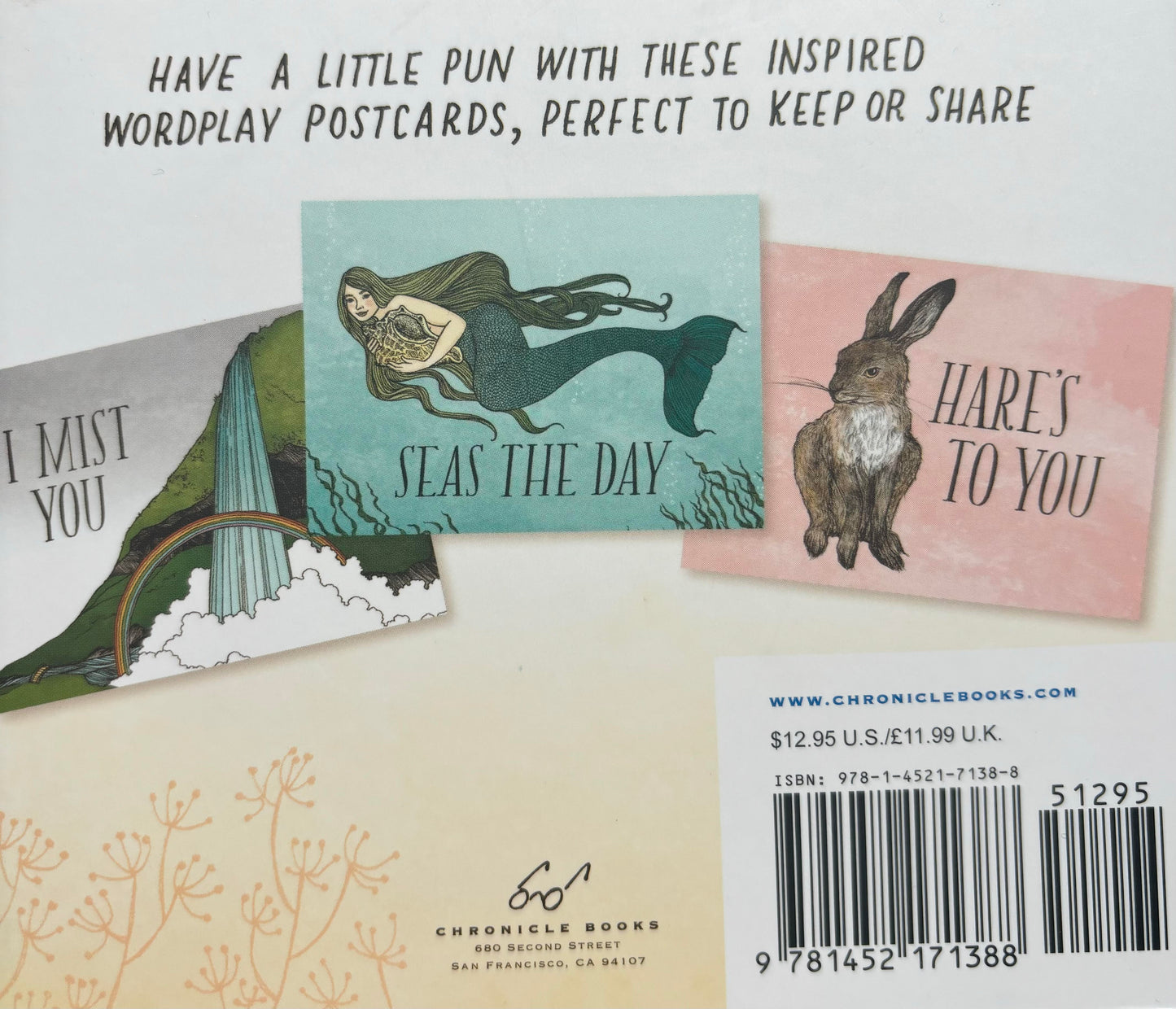 Postcard Book; Have A Little Pun (30 Illustrated Postcards)