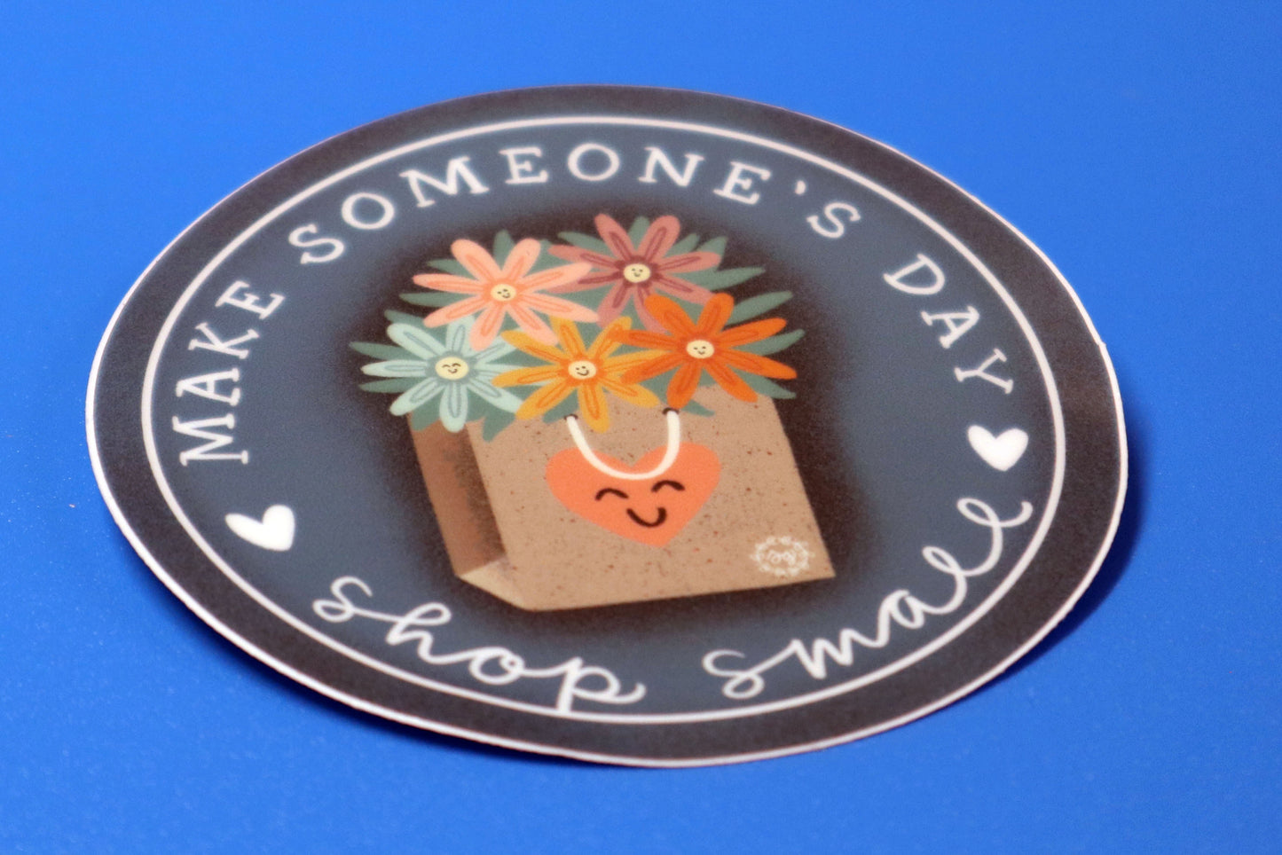 Vinyl Sticker; Shop Small