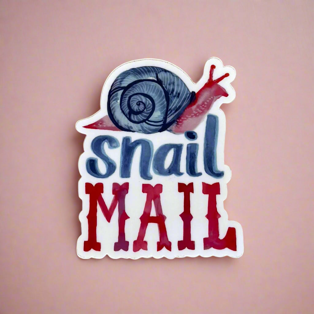Vinyl Sticker; Snail Mail - Made By Shellie