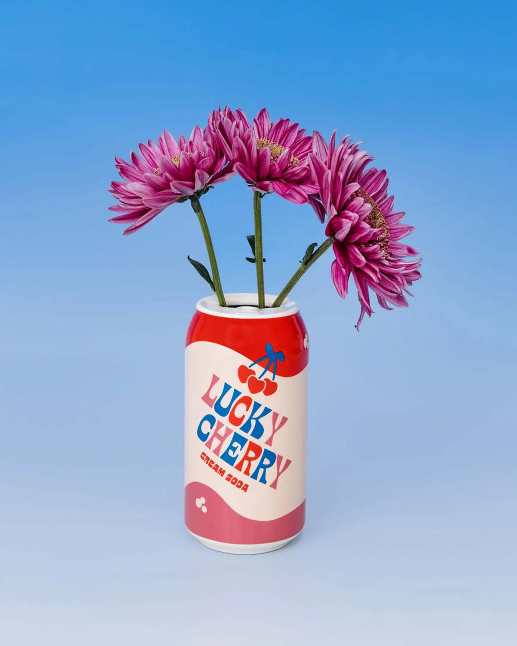 Ceramic Vase; LUCKY CHERRY CREAM SODA By Ban.dō