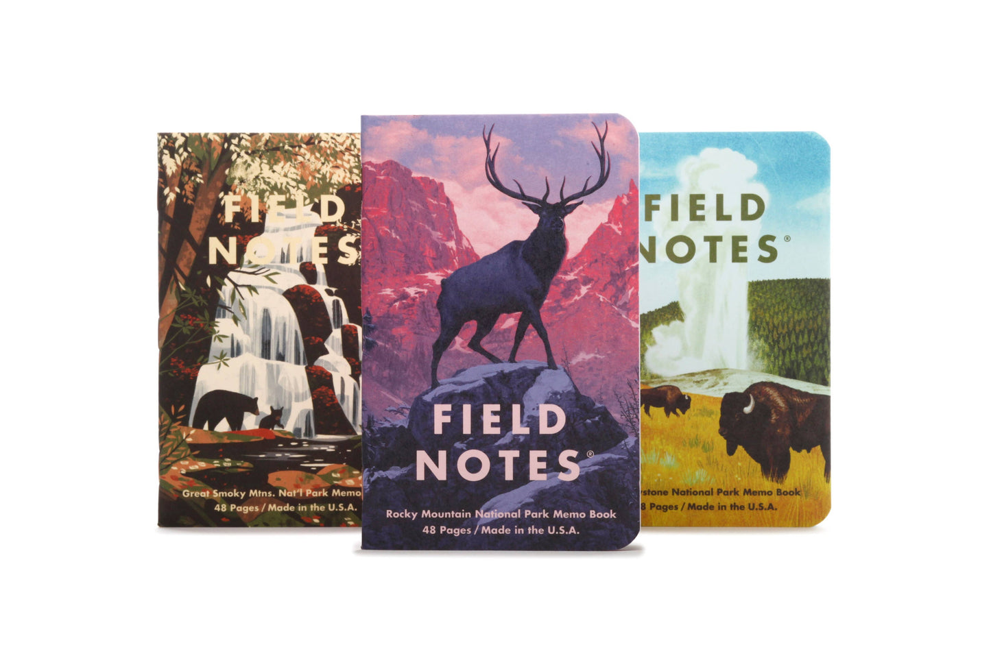 Field Notes; Series C - National Parks Notebooks (3 Pack)