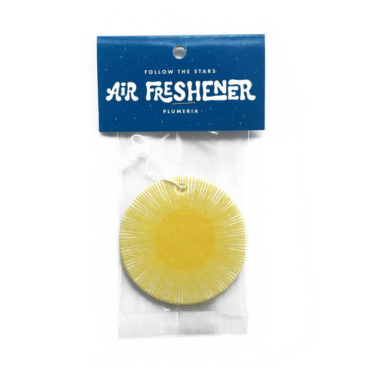 Air Freshener - ( Plumeria Scent) Sun by Three Potato Four