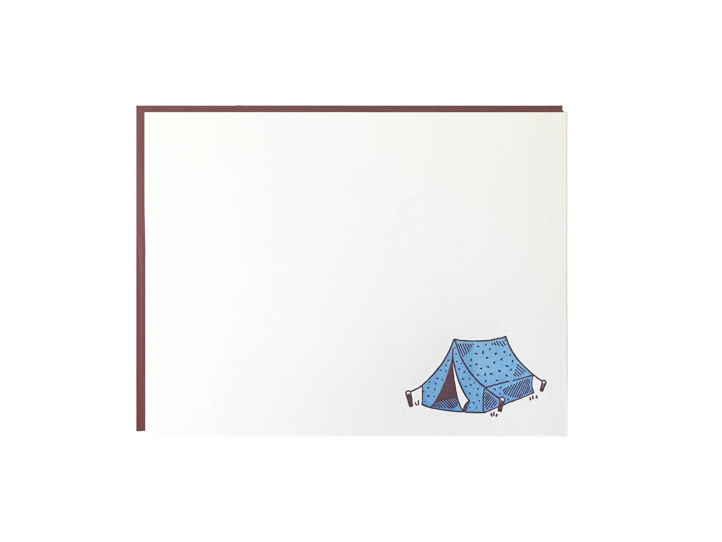 Stationery Set; Tent By Noteworthy Paper & Press (Flat Stationary, 8 Notecards & Envelopes)