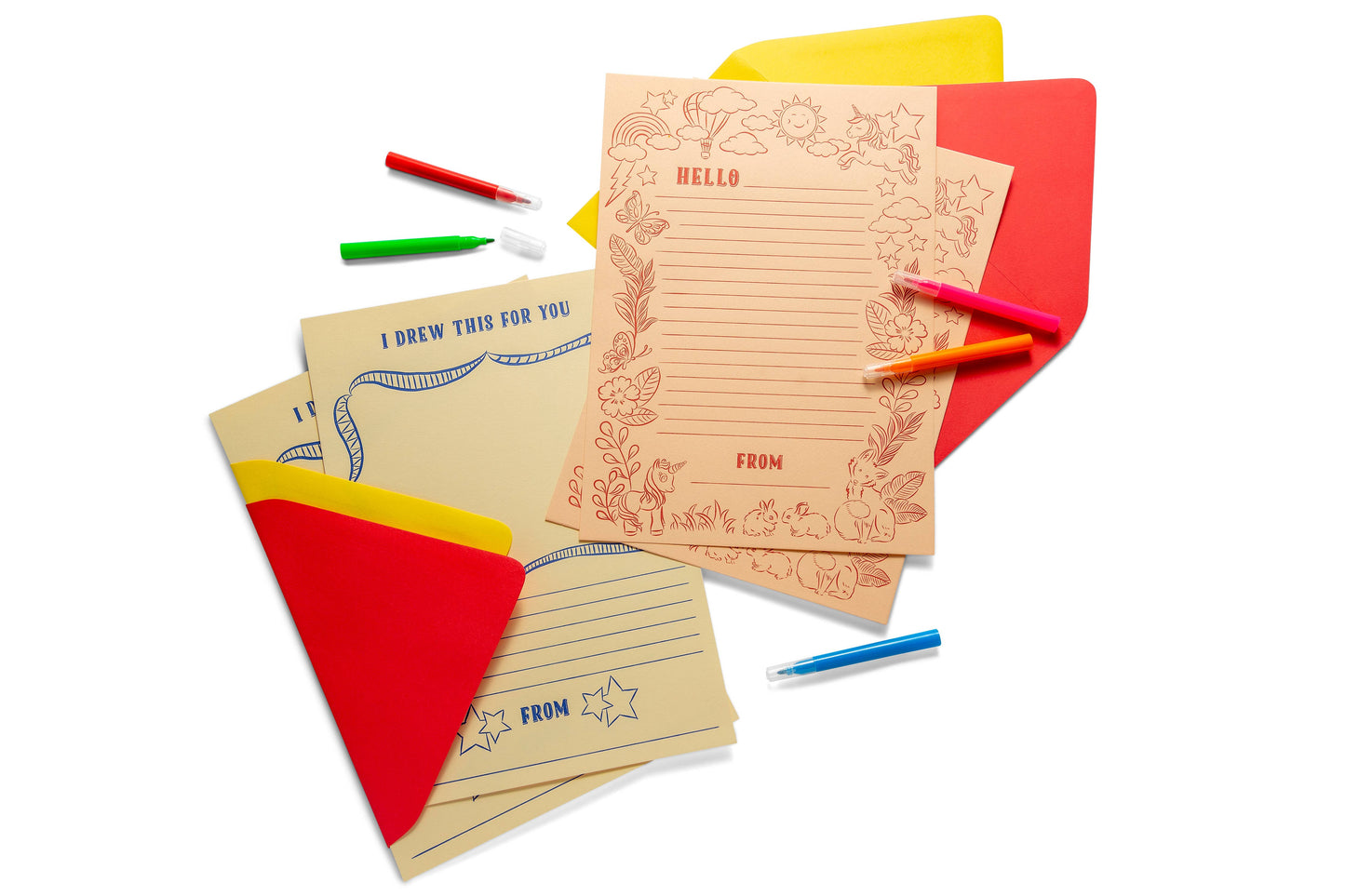 Kid's Letter Kit; Peach