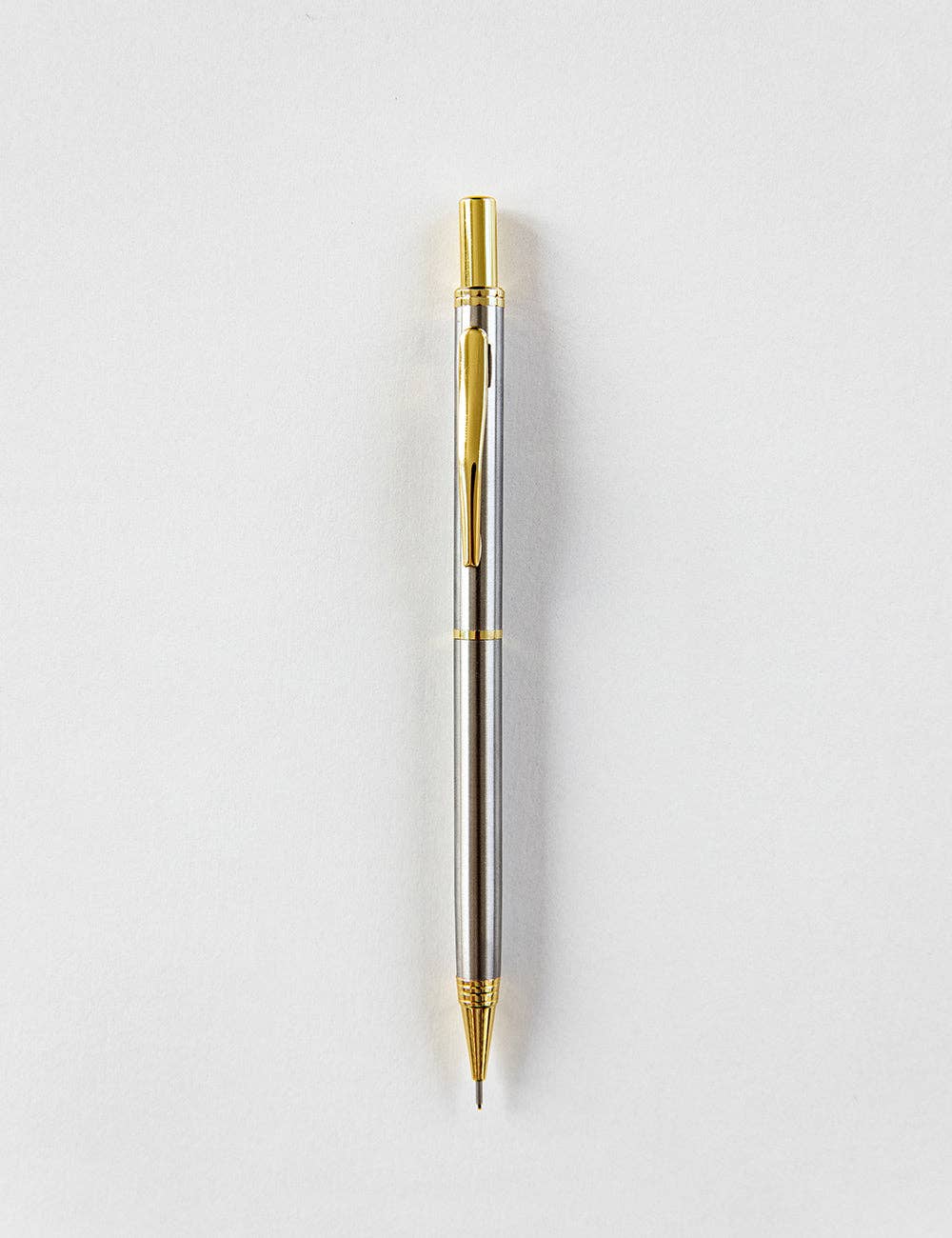 Luxury Mechanical Pencil (Gold & Silver Metal, Refillable)