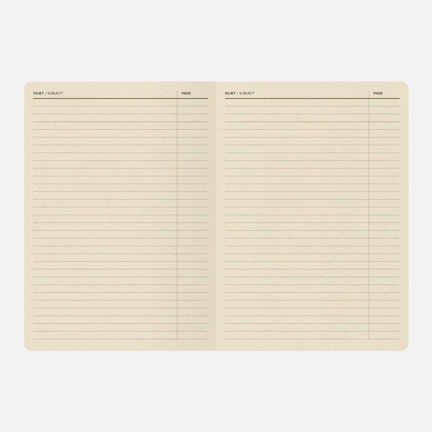 Notebook A5; Admin Grid
