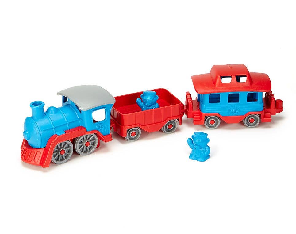 Green Toys Train; Blue (100% Recycled Plastic, Made In The USA)