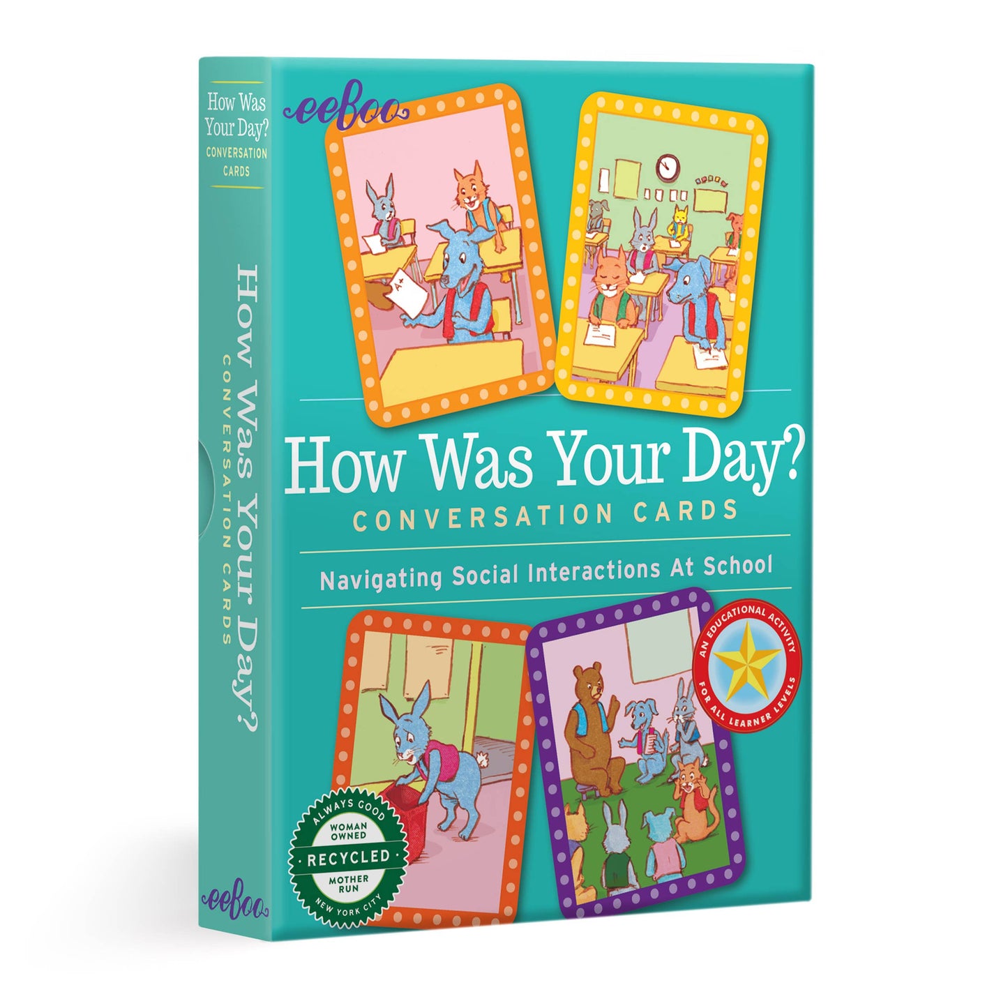 Eeboo Conversation Cards; How Was Your Day?