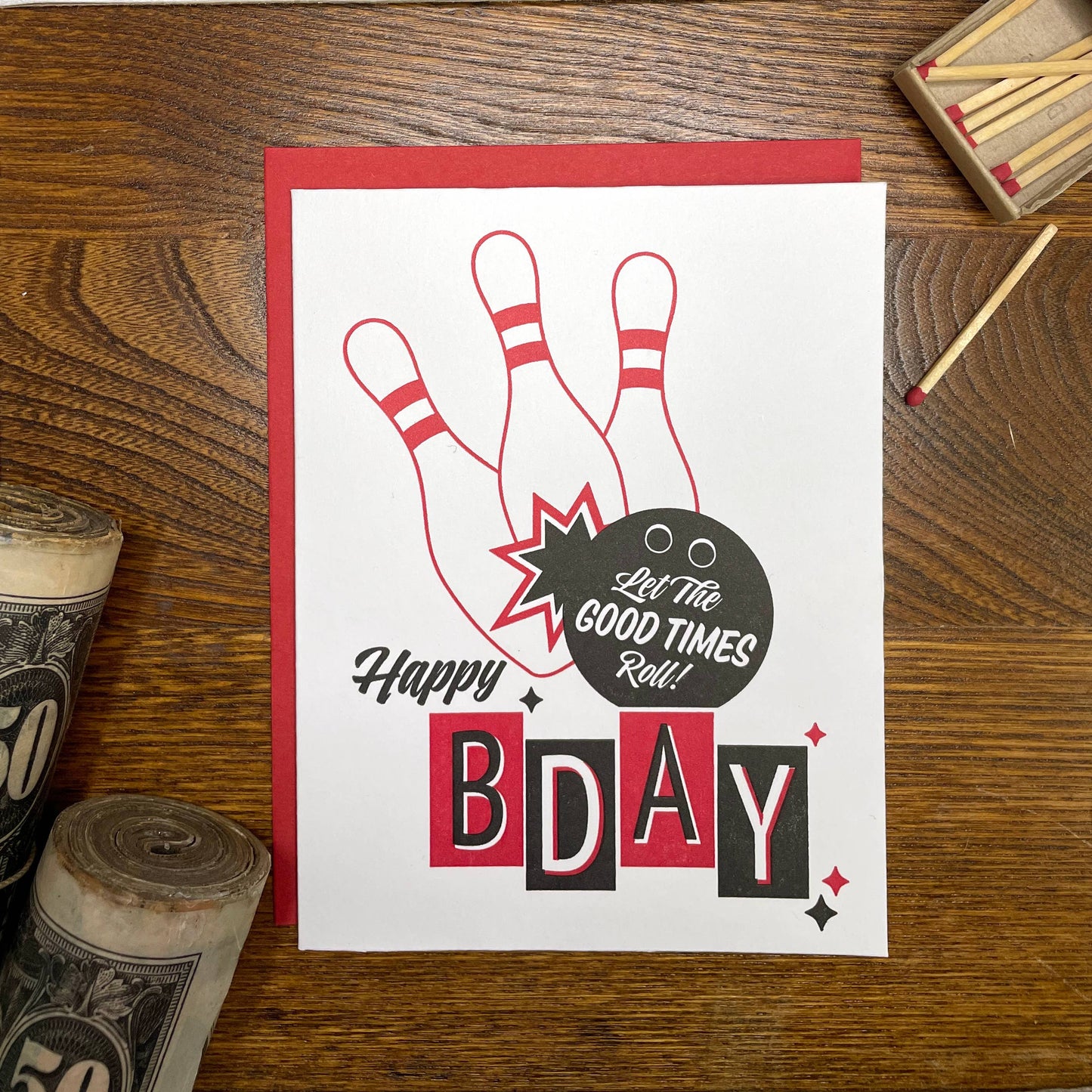 Birthday Card; Let the Good Times Roll